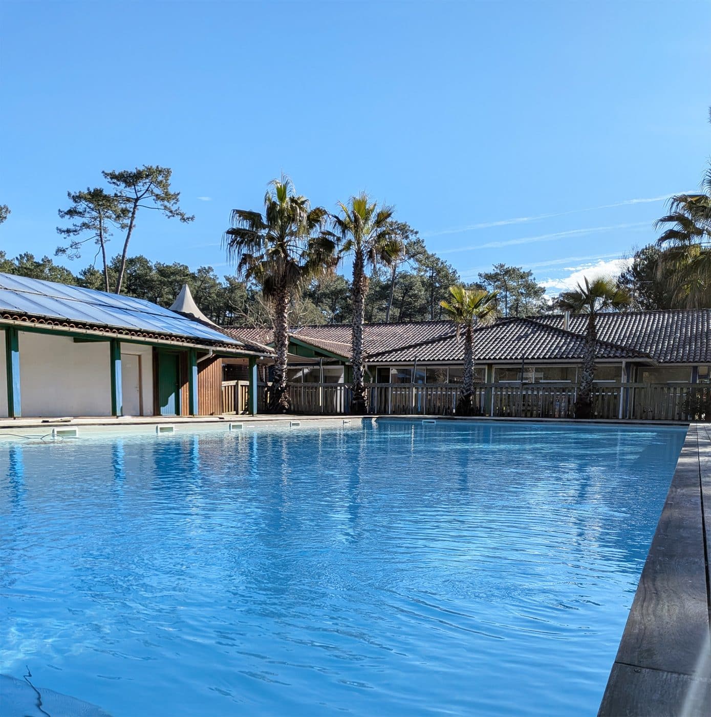 piscine landae camping